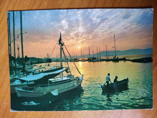 Postcard Corfu Sunset