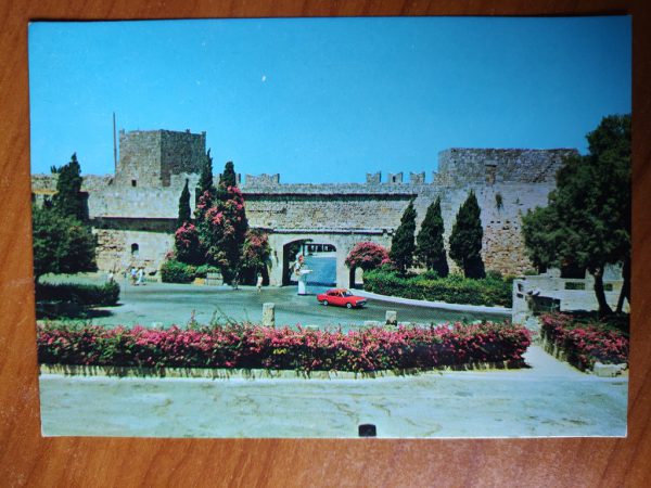 Postcard Rhodes Liberty Gate