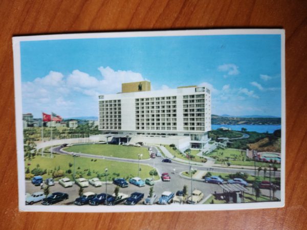 Postcard Istanbul Hilton Oteli