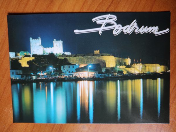 Postcard Bodrum Kalesinin