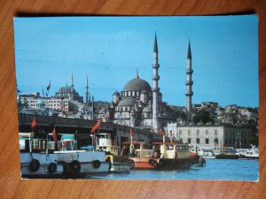 Postcard Istanbul Yeni Camii
