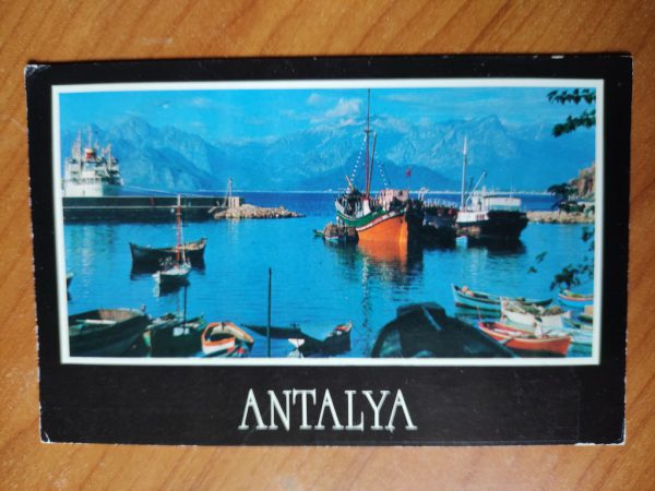 Postcard Antalya Ship Taurus