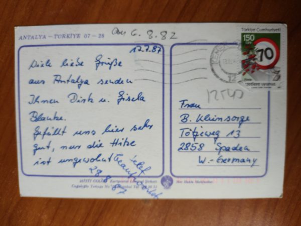Postcard Antalya Ship Taurus - Image 2