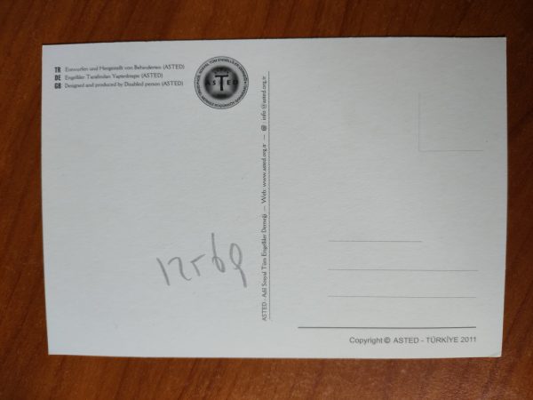 Postcard Seytan Sofrasi Sarimsakli - Image 2