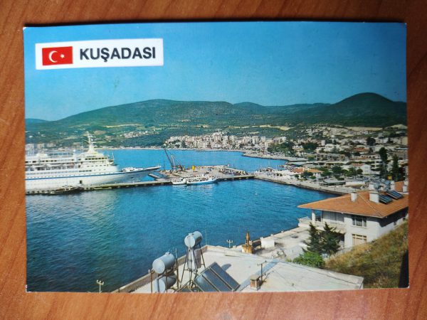 Postcard Kusadasi Ship