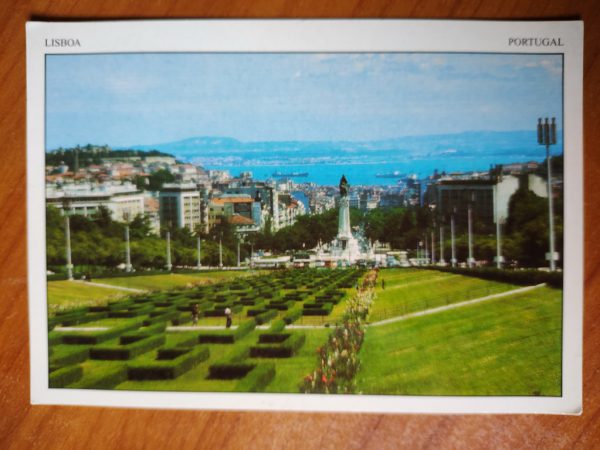Postcard Lisboa Parque eDUARDO