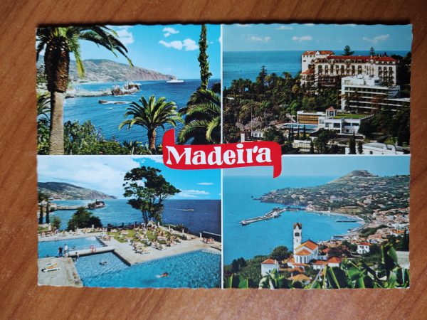 Postcard Madeira 4 pictures