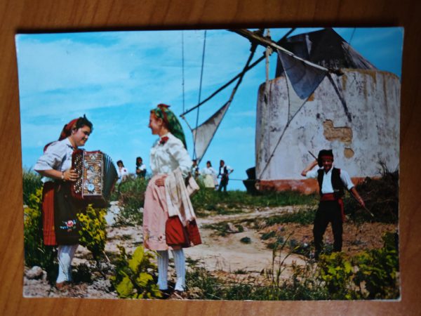 Postcard Ribatejo Windmill