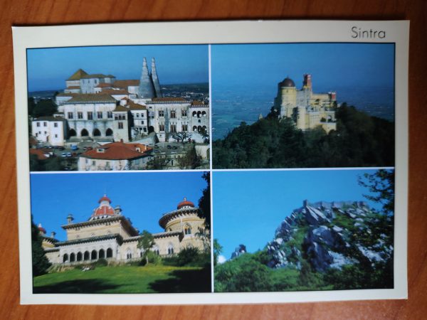 Postcard Sintra 4 pictures