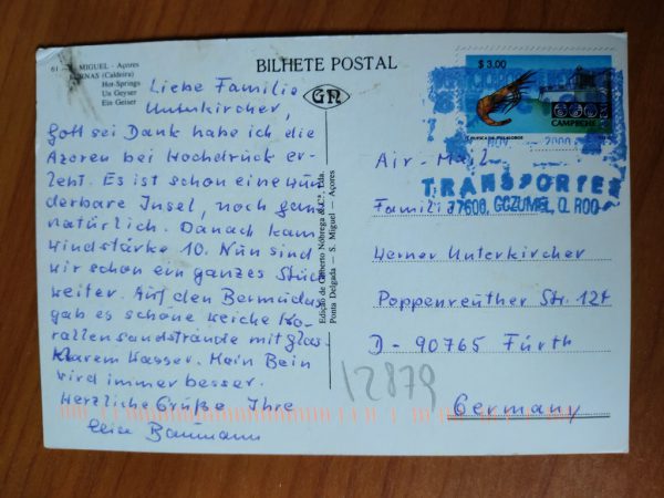 Postcard St Miguel Acores - Image 2