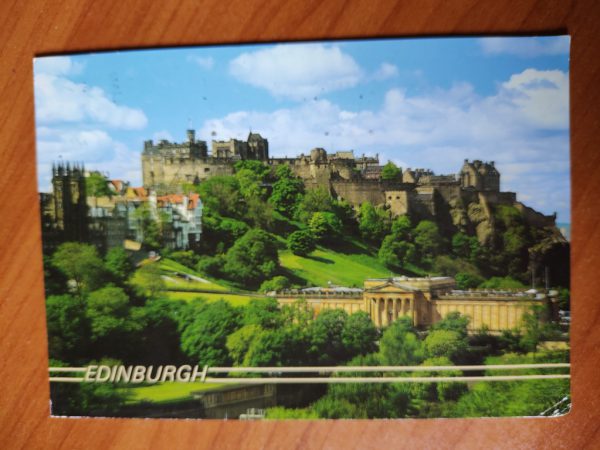 Postcard Edinburgh Castle