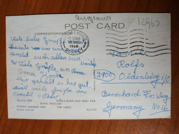 Postcard Brighton 5 pictures - Image 2