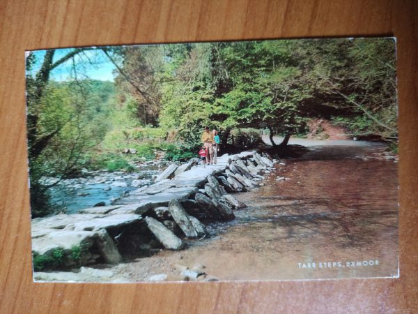 Postcard Tarr Steps Exmoor