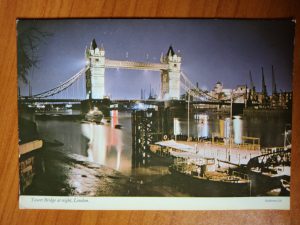 Postcard London Tower Bridge