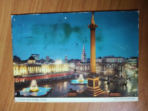 Postcard London Travalgar Square