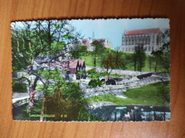 Postcard Lancing College