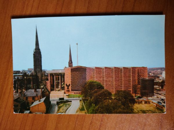 Postcard Coventry Cathedral