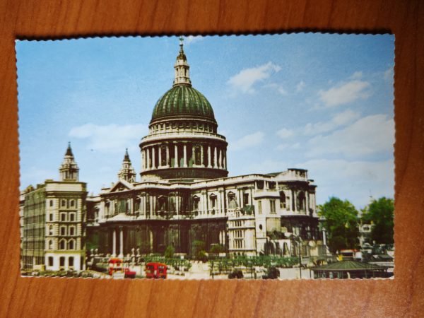 Postcard London St Paul