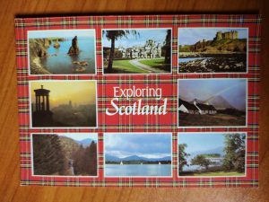 Postcard Exploring Scotland