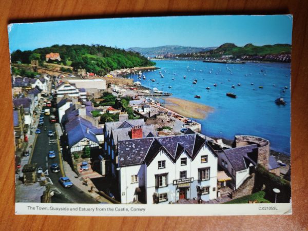 Postcard The Town Conwy