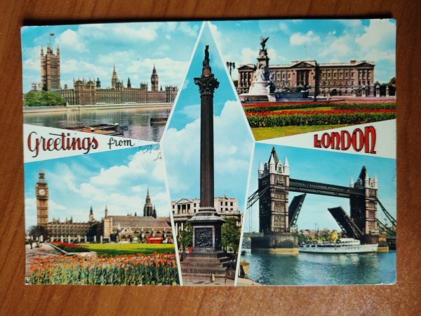 Postcard London 5 pictures