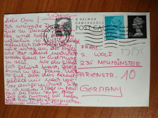 Postcard Birmingham University - Image 2