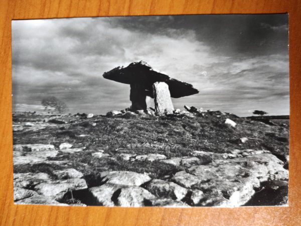Postcard Poulnabrone Dolmen Kilkenny