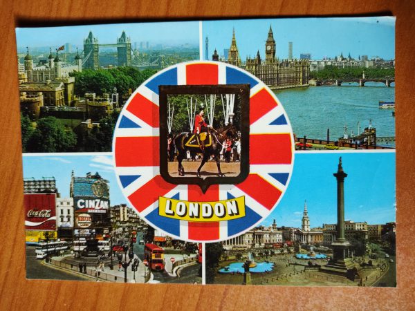 Postcard London 5 pictures