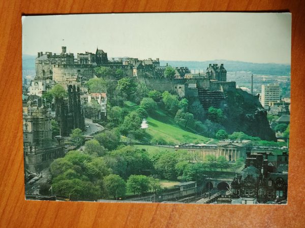 Postcard Edinburgh Castle