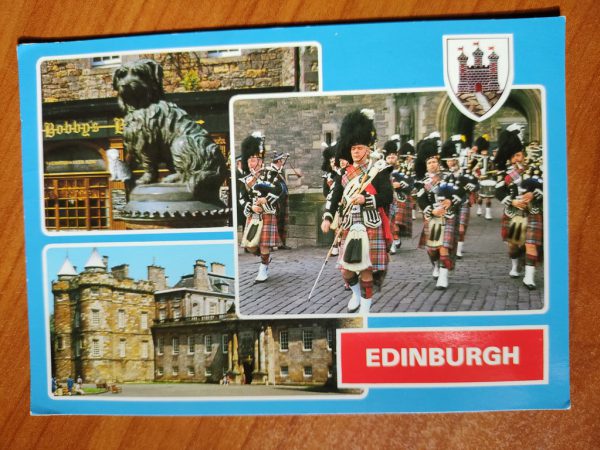 Postcard Edinburgh 3 pictures