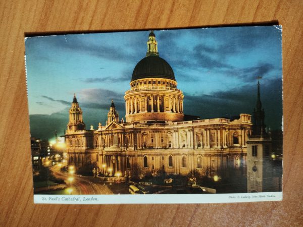 Postcard St Paul Cathedral London