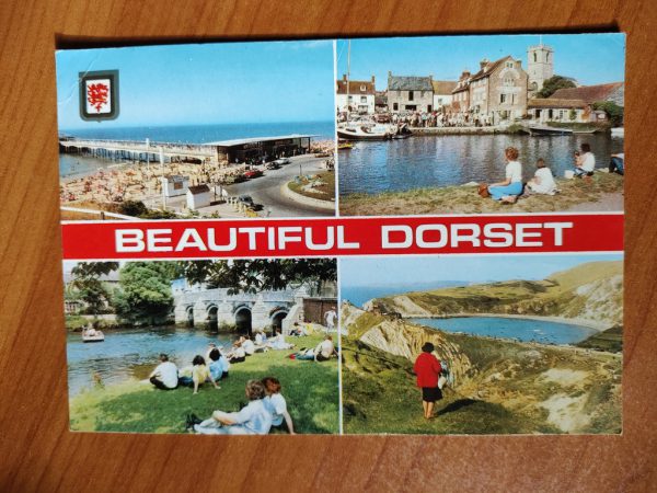 Postcard Beautyful Dorset 4 pictures