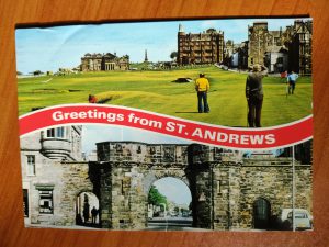 Postcard Greetings from St Andrews