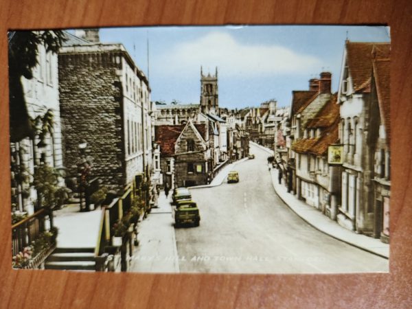 Postcard St Mary Hill Stamford