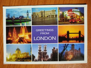 Postcard Greetings from London 8 pictures