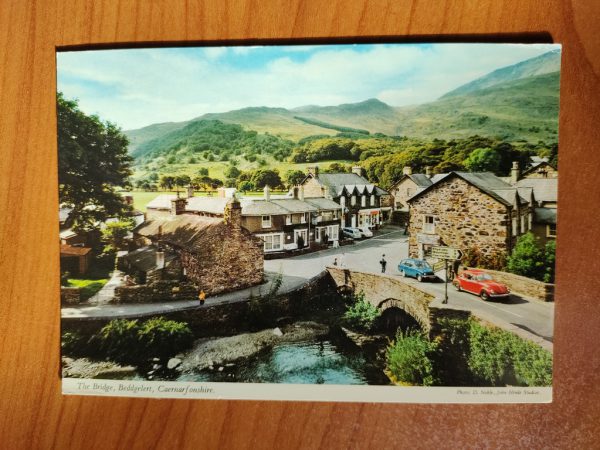Postcard Beddgelert The Bridge