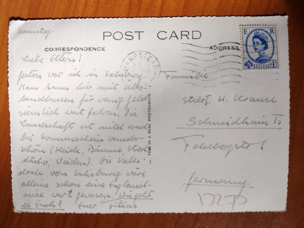 Postcard Salisbury Cathedral - Image 2