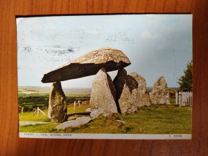 Postcard Pentre Ifan Nevern Dyfed