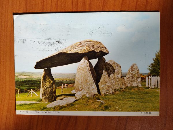 Postcard Pentre Ifan Nevern Dyfed