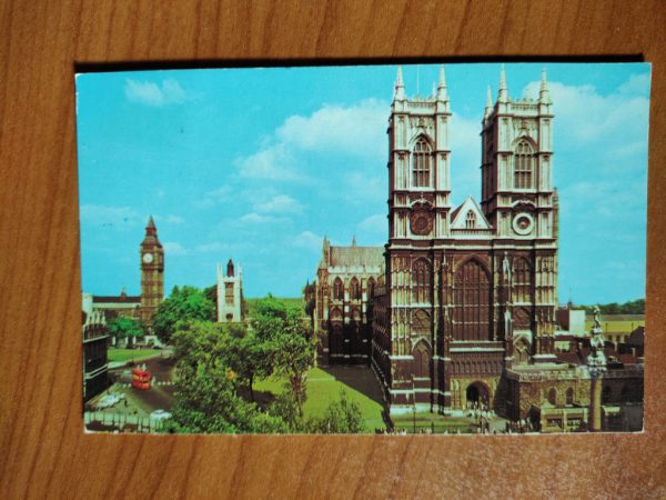 Postcard London Westminster and Big Ben