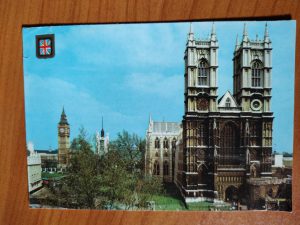 Postcard London Westminster and Big Ben