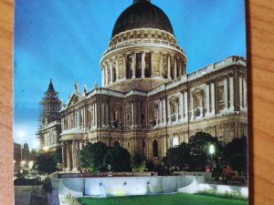 Postcard London St Paul