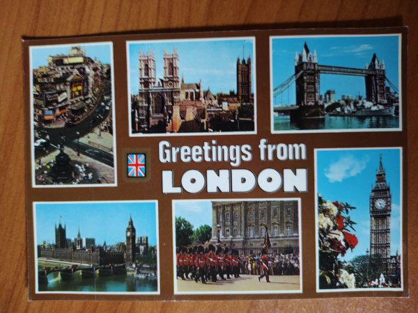 Postcard London 6 pictures