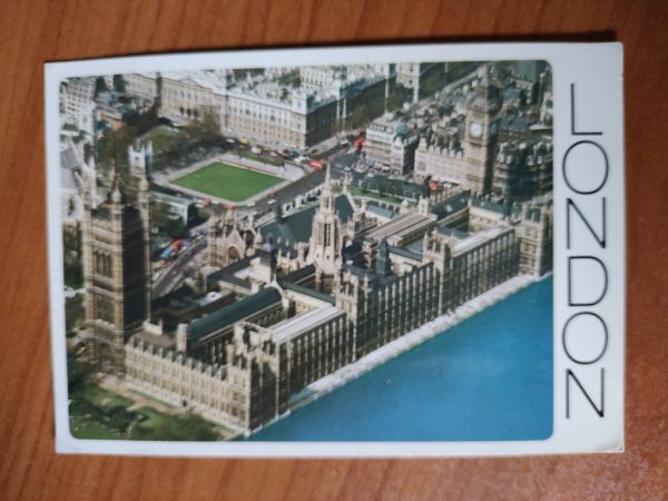 Postcard London Houses of Parliament