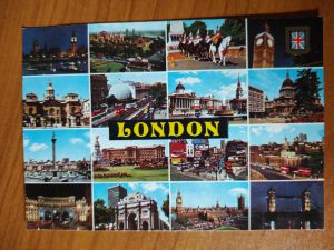 Postcard London 16 pictures