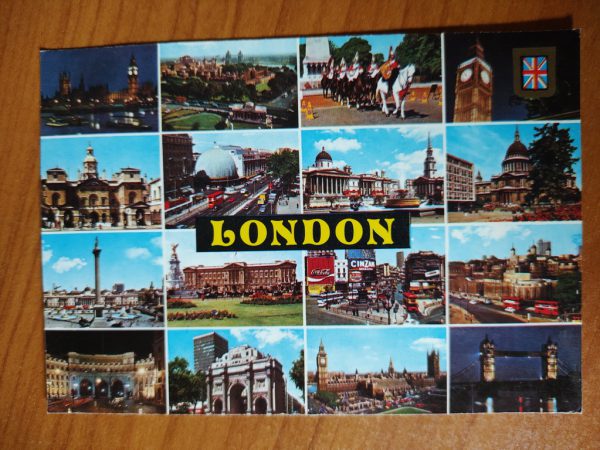 Postcard London 16 pictures