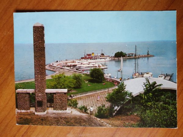 Postcard Tihany Landing Place