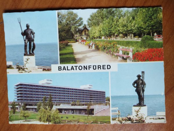 Postcard Balatonfured