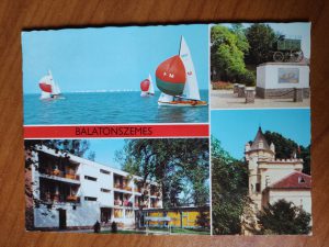 Postcard Balatonszemes