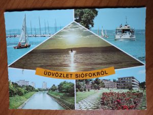 Postcard Udvozlet  Siofokrol